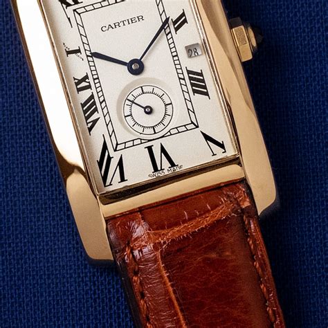 cartier tank usado|used cartier tank américaine.